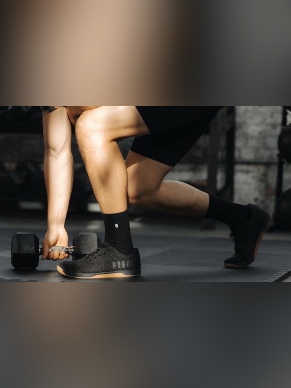 NOBULL Outwork Black SuperFabric Trainer Sneakers - Men's 7.5 / Women's 9